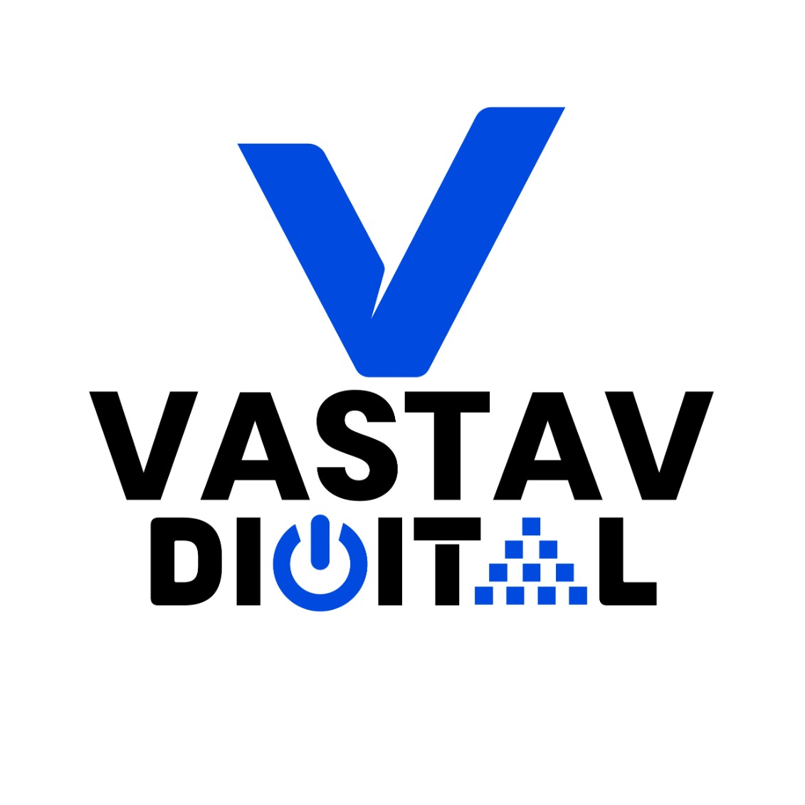 Vastav digital logo - digital marketing agency in Rajkot